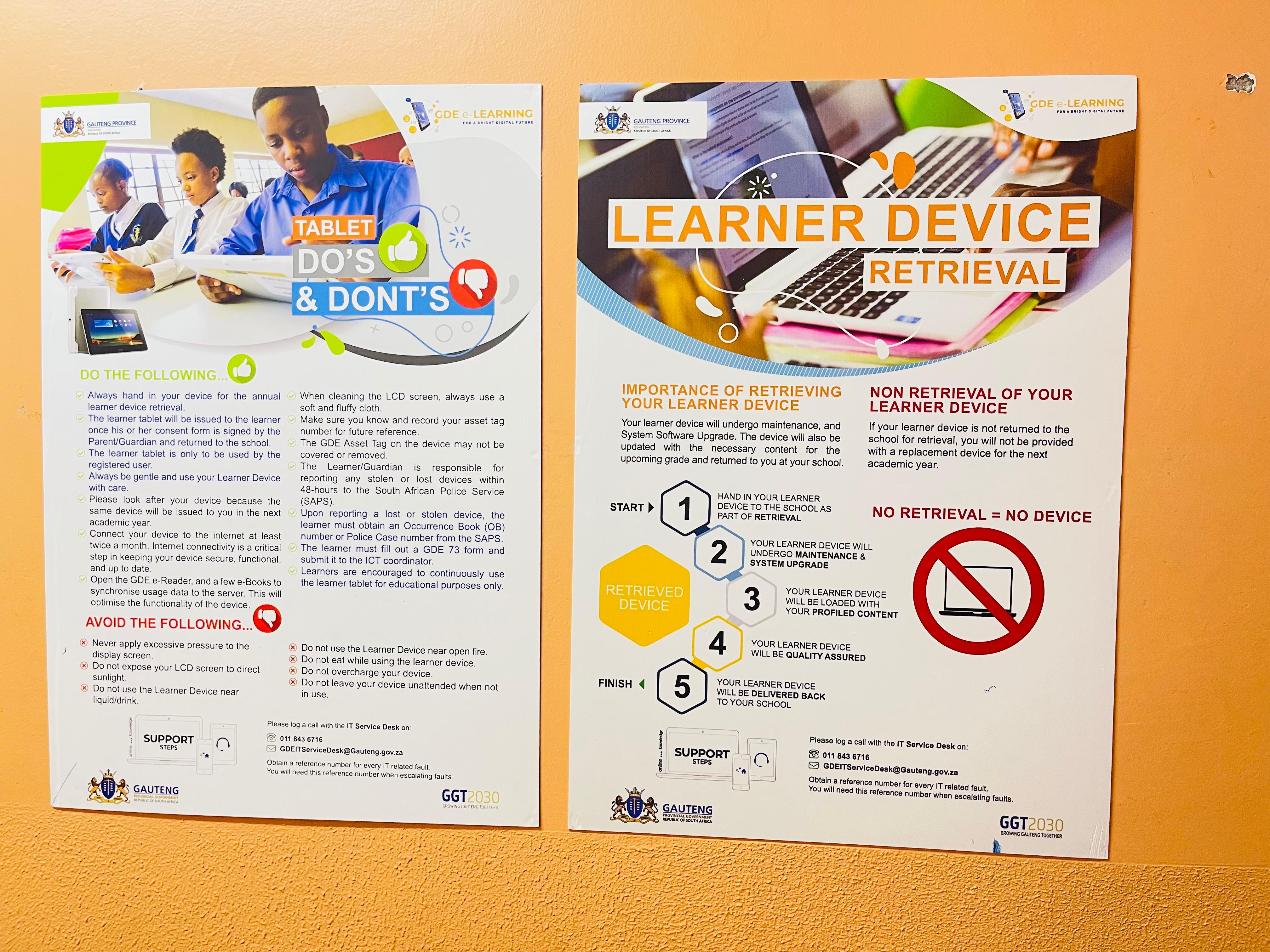 Student code of conduct and school rules